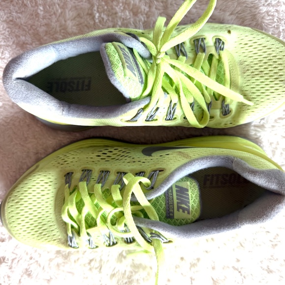NEON YELLOW NIKE LUNARLON LUNATGLIDE 4 Size 8 - Picture 7 of 8
